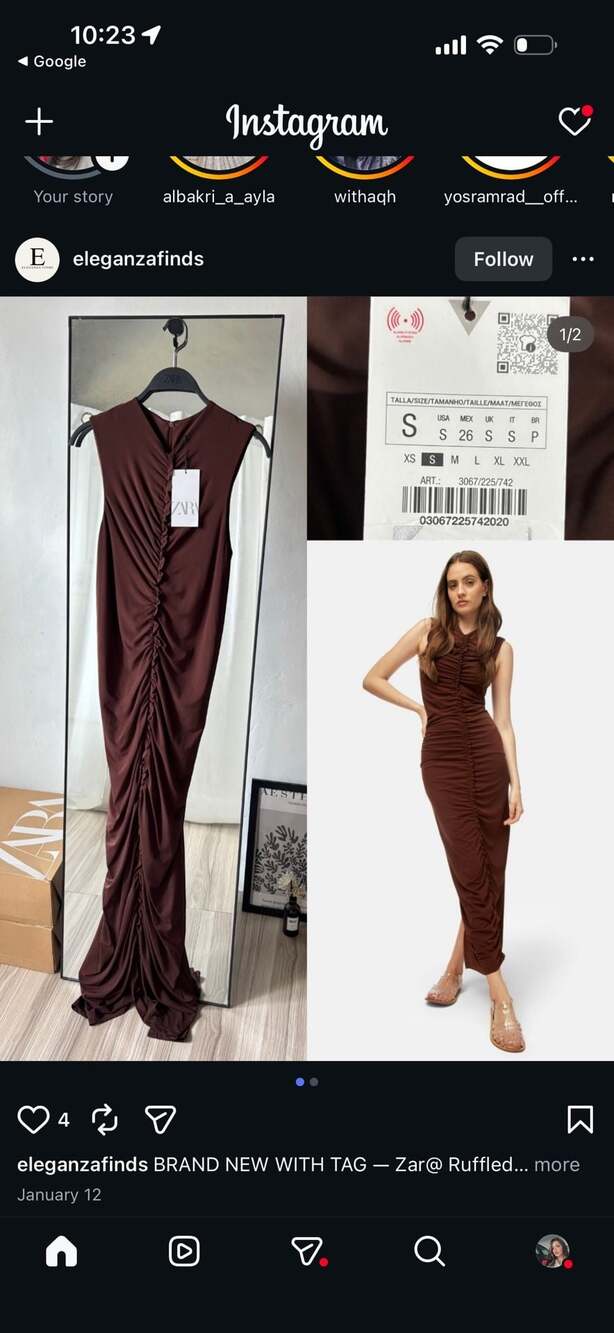 Women's Ruched Bodycon Dress